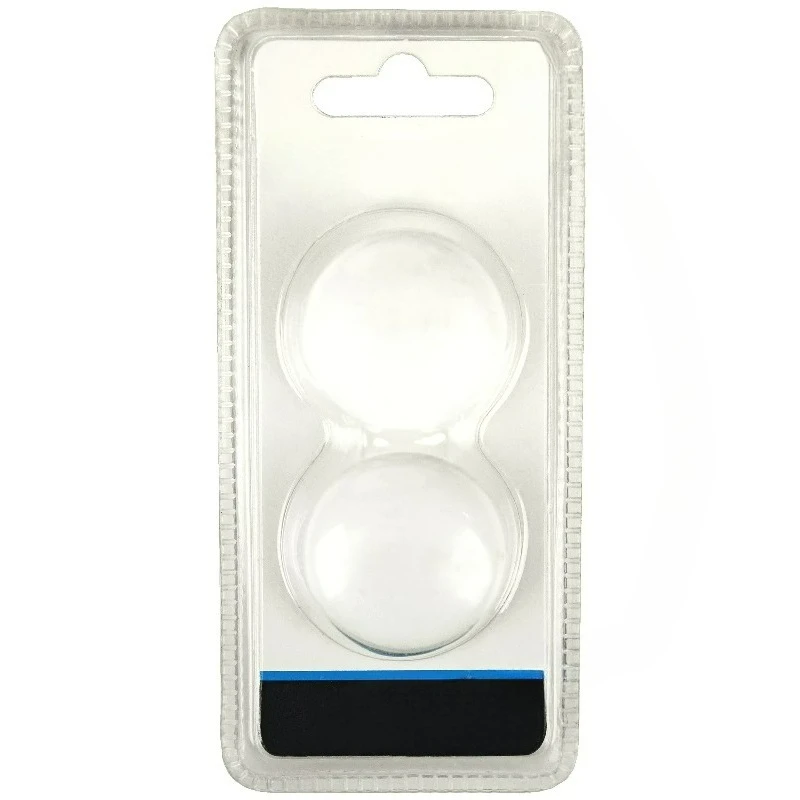 34mm Diameter Cabinet Knob Ceramic White with 2 Screws 2 Pieces