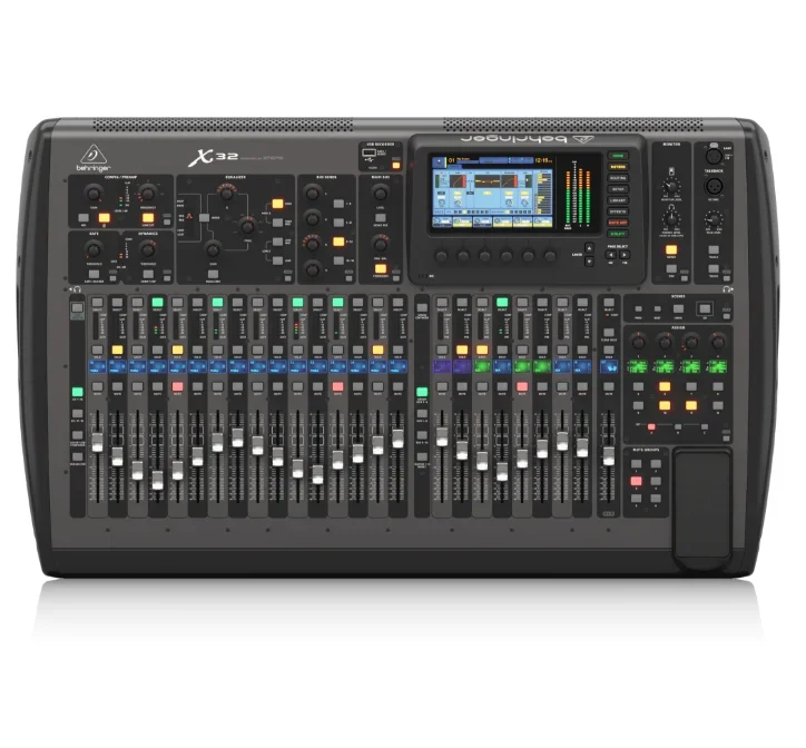 Behringer X32 Pa System Digital Mixer Console Stage Record Live Show Music Equipment 32 Inputs Audio Mixer