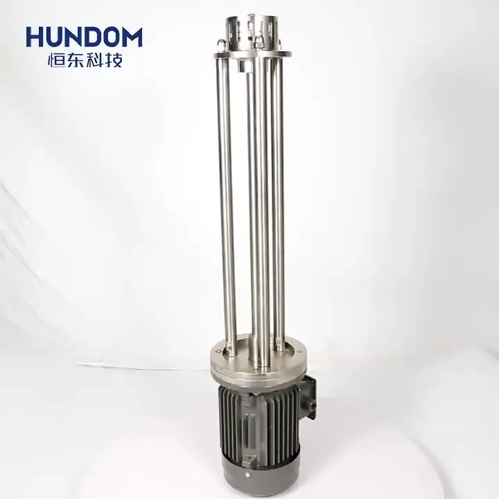 High speed dispersing emulsifier homogenizer lab rotor stator high shear mixer for viscous sauce