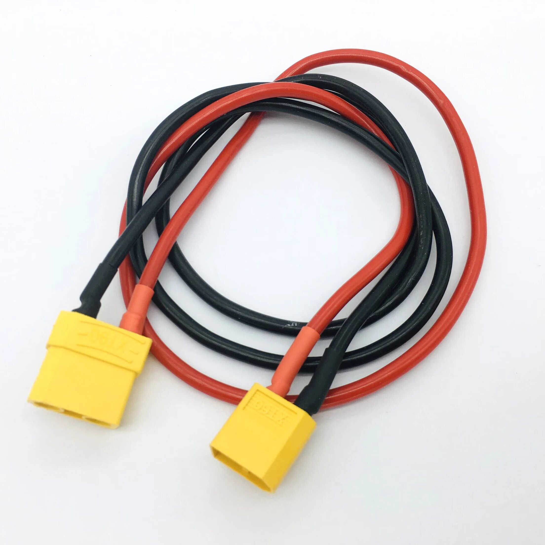 10/20/30/50/100/150/200/300cm XT60 Male to XT90 Female Plug Soft Wire 14AWG For Battery ESC Charger Extension Cable