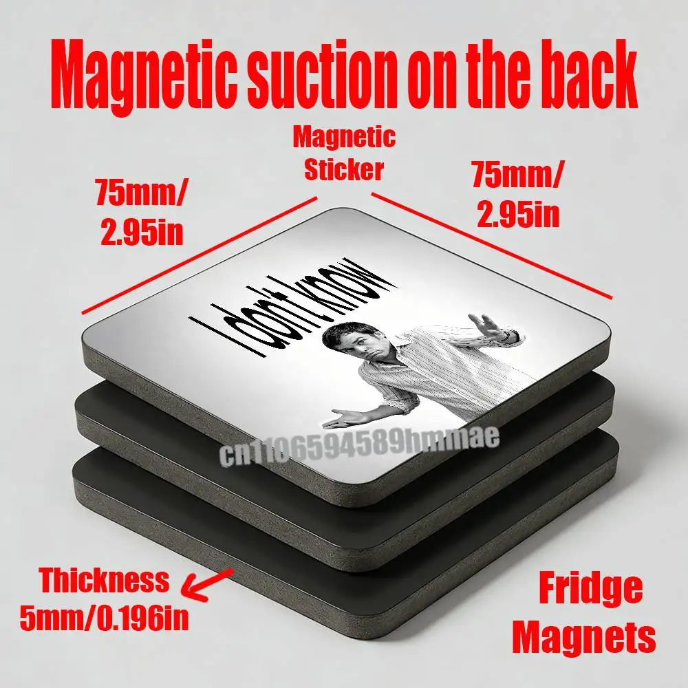For D-Dexter Morgan Refrigerator Magnets Metal Icebox Cabinet Custom Fridge Magnetic Cards Cover