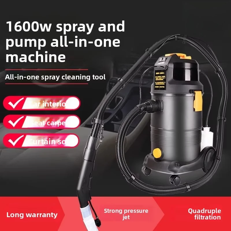 High Efficiency Electric Car-Mounted Water Absorption Cleaning Machine Multi-Function Interior Spray Suction Vacuum Cleaner
