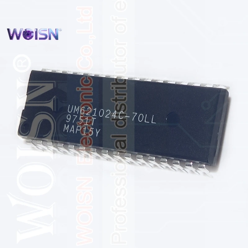 1pcs-20pcs DIP-32 UM621024 UM621024C-70LL