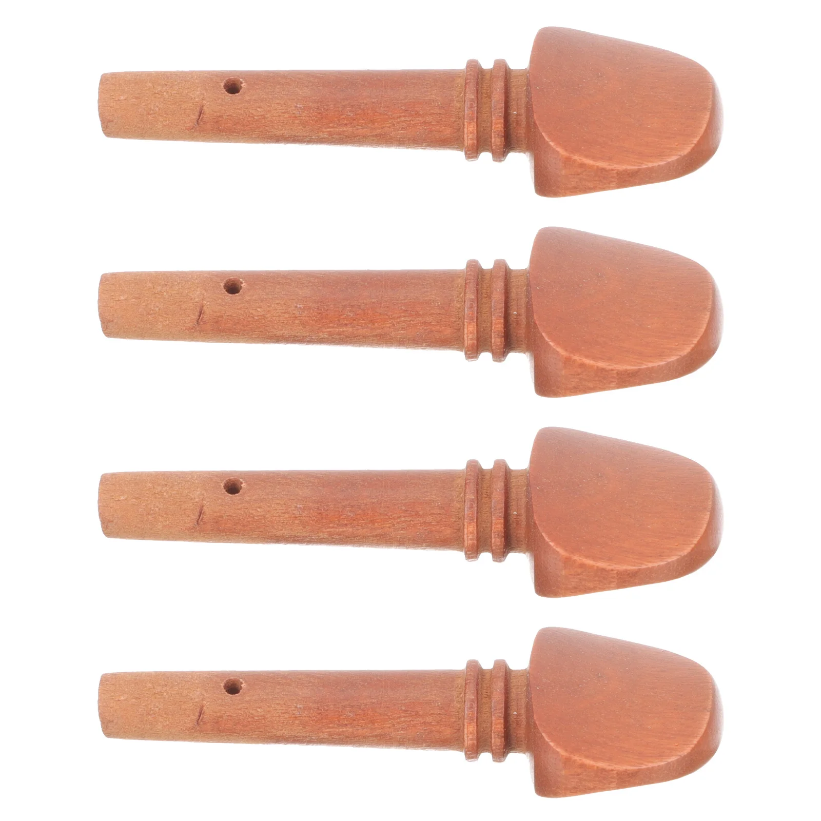 

4Pcs High Quality Violin Tuning Pegs Fisheye Inlay Craftsmanship Stable Use Musical Instrument Tuning Pegs Violin Turner