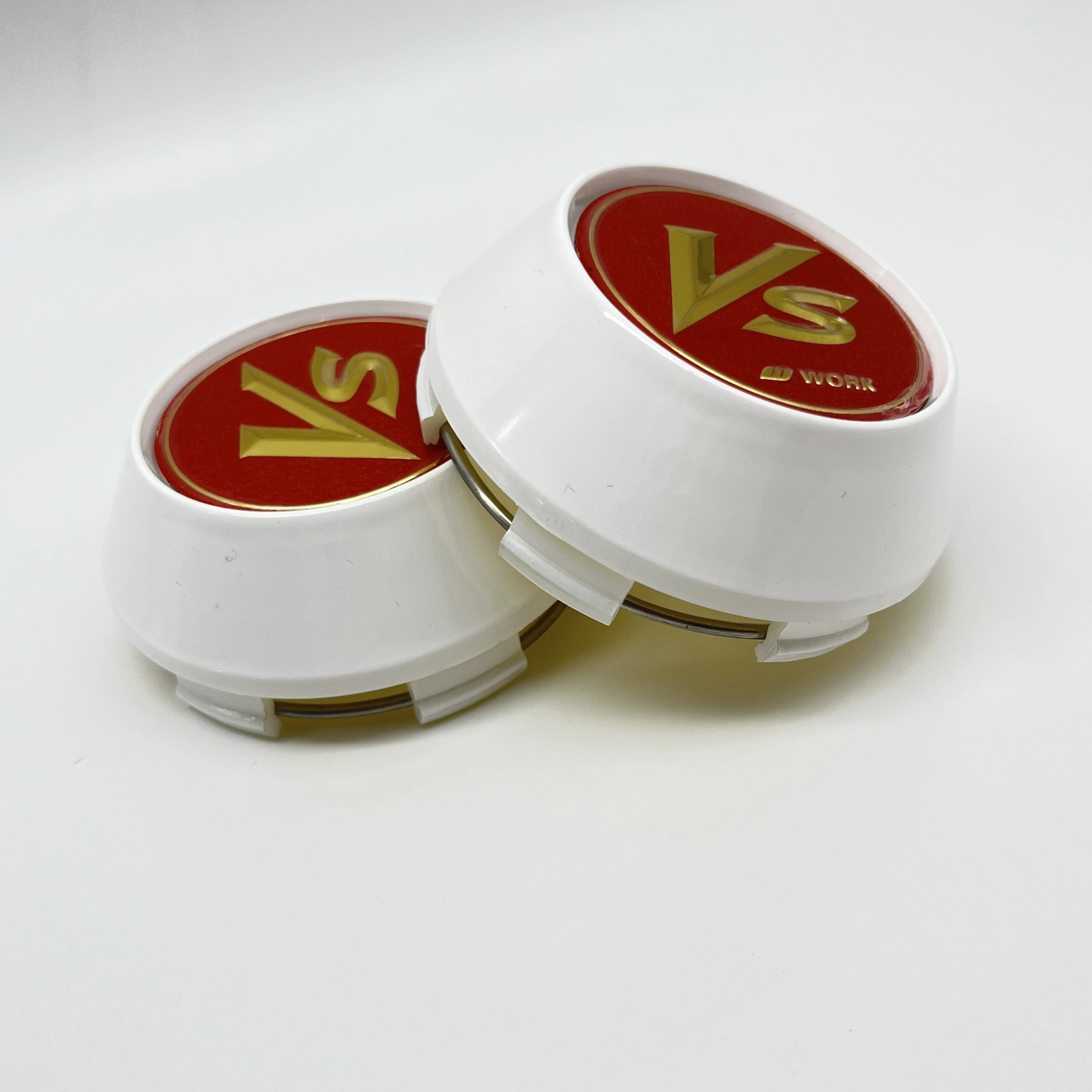 4pcs OD 68mm(ID62mm) OD 69mm(ID65mm) Car Wheel Center Cap HubCap Rims Cover For 3D 45mm VS W Work Emblem Auto Styling Accessorie
