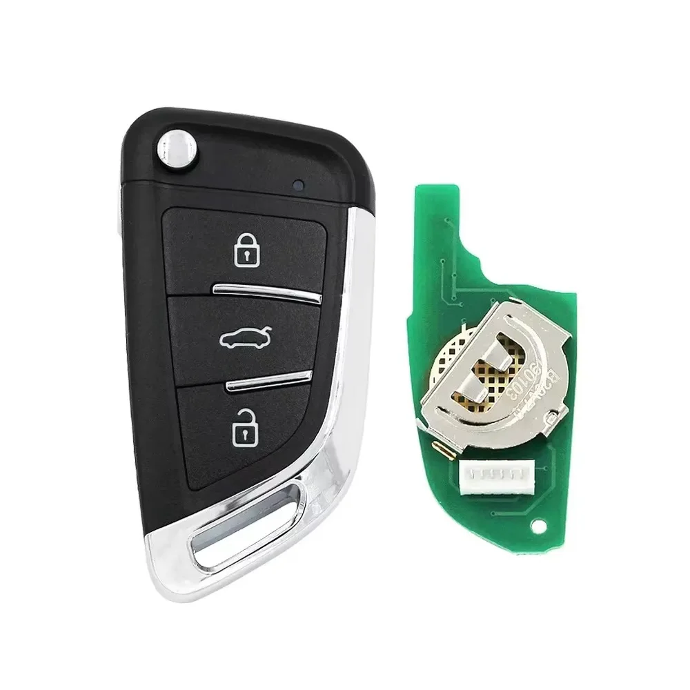 5pcs KEYDIY KD B29 Metal Multifunctional Remote Key 3 Buttons KD B Series Car Remote Key for KD900/KD-X2/KD-MAX Key Programmer
