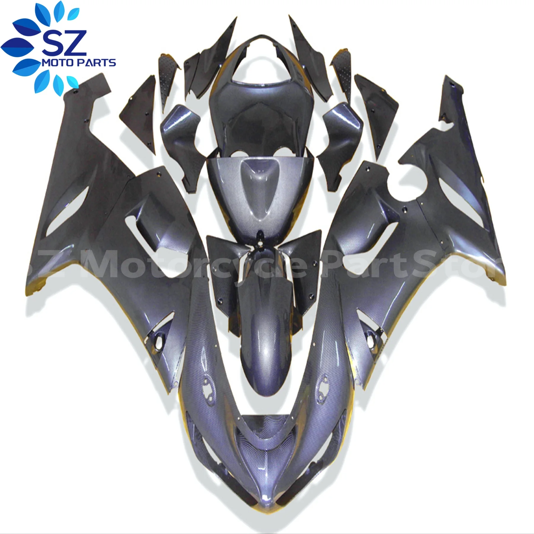 

Аксессуары для мотоциклов, комплект обтекателей для KAWASAKI Ninja ZX6R 05 06 ZX 6R 636 2005 2006, ZX-6R, комплект кузова из АБС-пластика