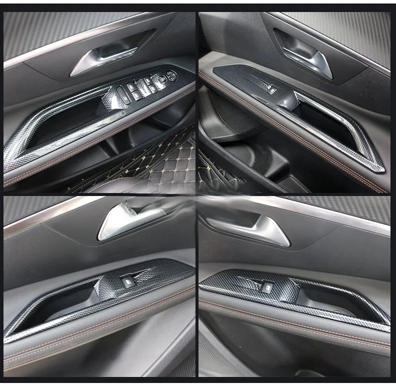 Für Peugeot 3008 5008 GT 2017 2018 2019 2020 2021 2022 2023 Zubehör Auto Tür Fenster Glas Lift Schalter taste Abdeckung – Detail 8