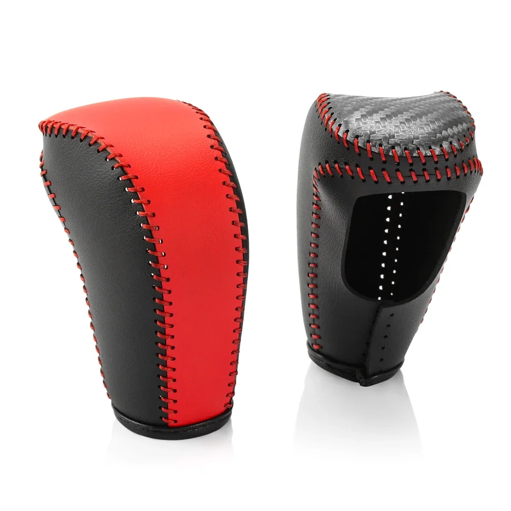 سيارة والعتاد الجلود الداخلية والعتاد التحول المقبض غطاء رأس لمازدا 2 3 6 BM GJ Demio CX3 CX5 CX8 CX9 Axela 2014-2022 اكسسوارات