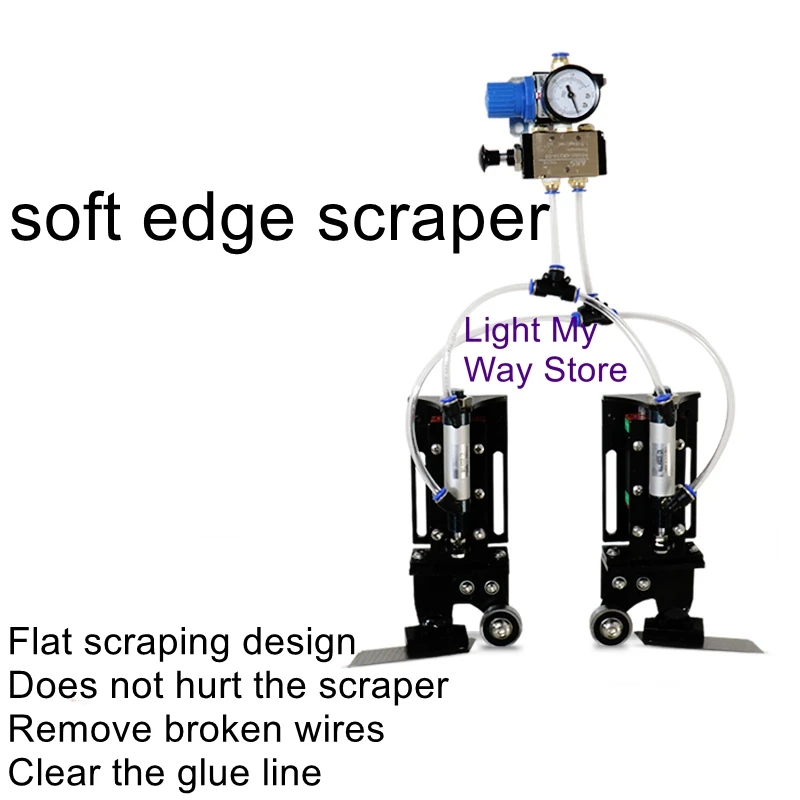 

Flexible scraper flat scraping device edge banding machine scraper artifact elastic scraper blade to remove glue clear glue elas