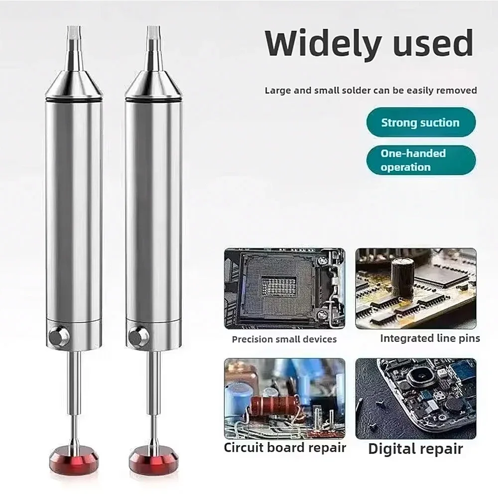 

MJF-D9 Solder sucker Aluminum alloy Desoldering Pump Suction Tin Gun for Electronic component Welding Repair Tool