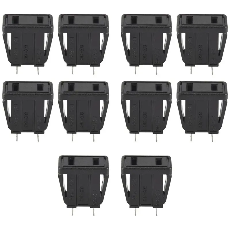 NEW HOT In Stock-10 X US Type Panel Mounting AC Power Socket Outlet AC 250V 10A