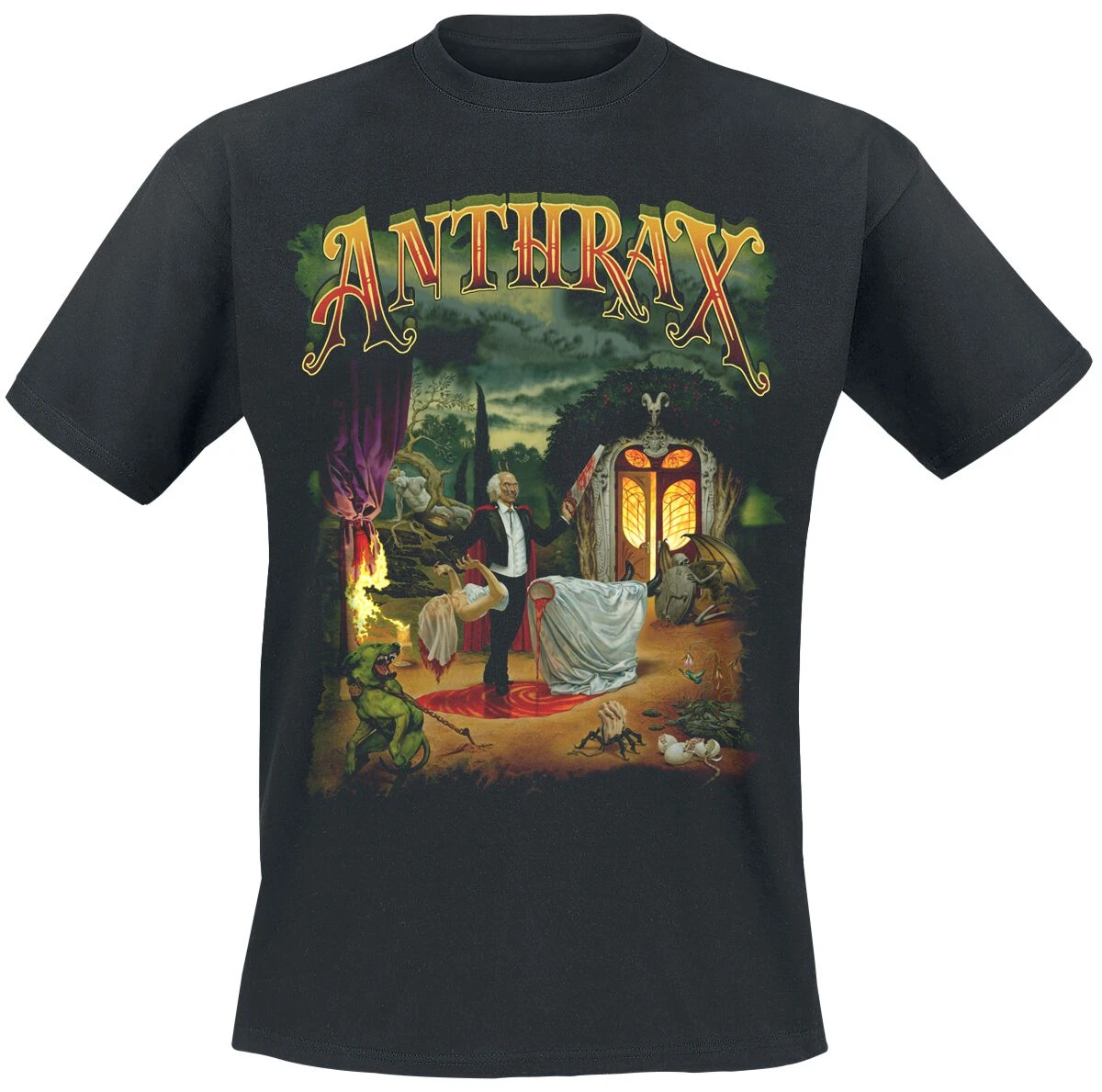 Fit Anthrax Graphic Cotton Band T-shirt Unisex Summer Short Sleeve Fashion Brand Tee Luxury Casual Vintage Tees