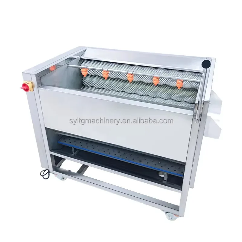 Brush Roller Radish Potato Peeling Machine Washing Potato Peeler Machine Electric Ginger Potato Washer and Peeler Machine