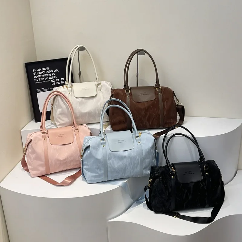 Bolsa de viaje de diseñador para Yoga y Fitness, bandolera de moda, bolsas de lona para fin de semana, bolsas deportivas para gimnasio, accesorios de gimnasio para mujer