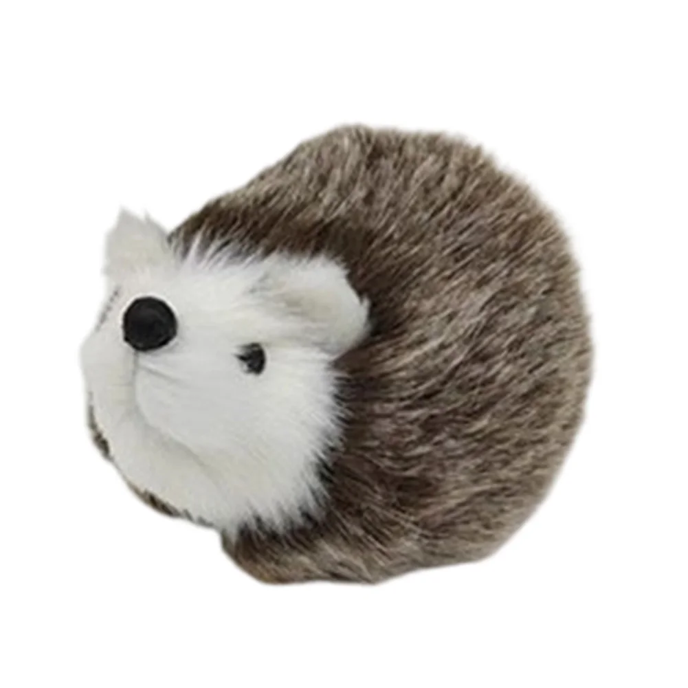 Ornement en peluche hérisson Adorable, 1 pièce, parfait pour la décoration d'arbre de vacances, jouets en peluche, animaux en peluche, poupée hérisson, décor de chambre