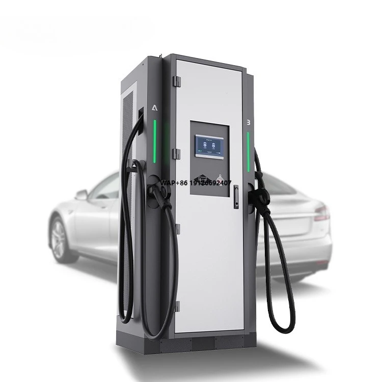 Commercial EV Car Charger Fast DC Level 3 Double Guns 60KW 240KW Charger Station With TUV Certification