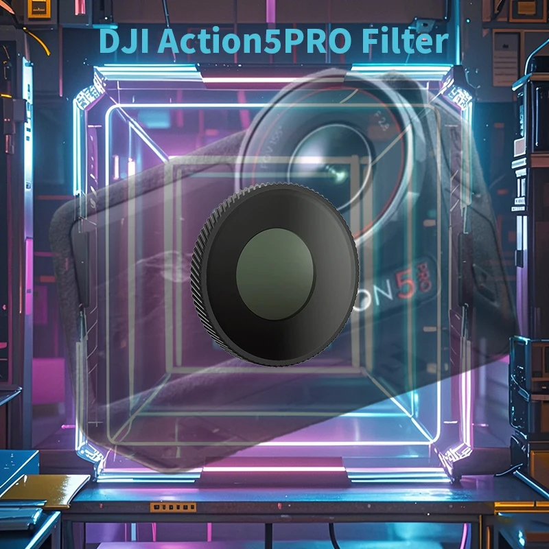 

Pelagios Uv Cpl Nd8 Nd16 Nd32 Lens Set Is Suitable for Dji Osmo Action5Pro/4/3 Nd Cpl Filter Action Camera Accessories