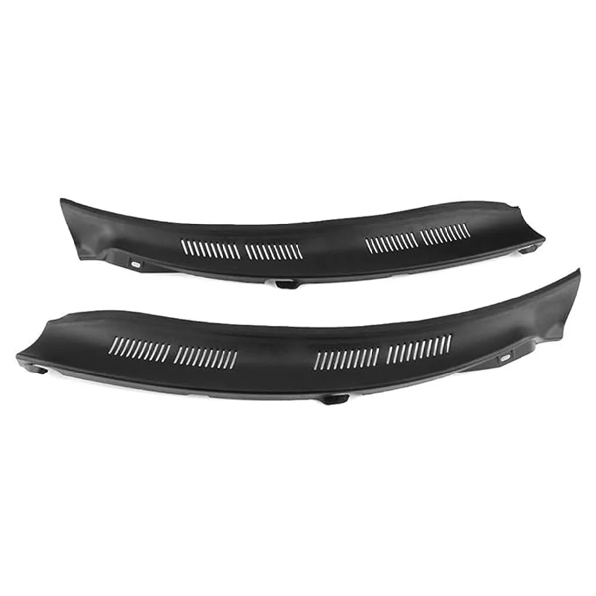 1Pair Front Windshield Wiper Cowl Trim Water Deflector Plate Neck Trim Panel for Mercedes Benz E-Class W210 1996-2002