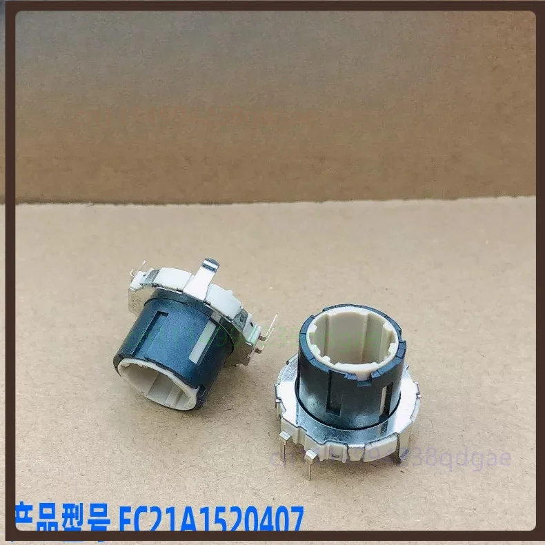 1PCS For ALPS EC21A1520407 Automotive Hollow Encoder 3Pin 30Position 15Pulse 360Rotate For Car CD Radio Navigation Repair