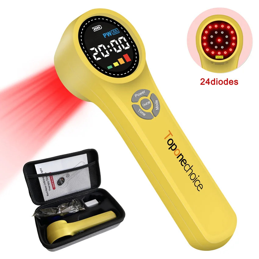 

660nm 810nm 980nm Near Infrared Light Physiotherapy Cold Laser Therapy Device for Pain Relief Anti-inflammation Tissue Repair