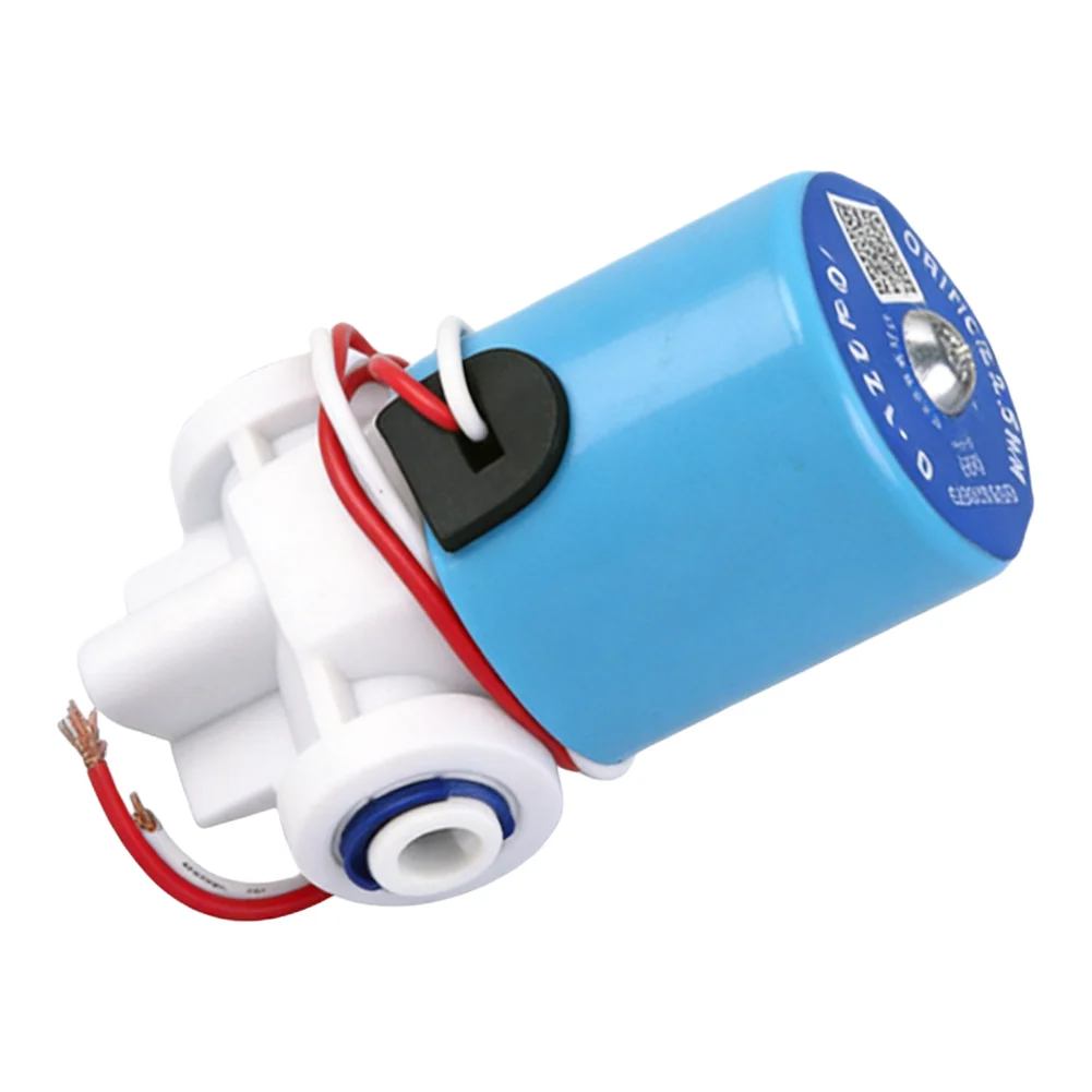 12V24V Valve Water Inlet Solenoid Valve 6.5mm Inner Diameter Metal And Plastic Construction For Water Purification