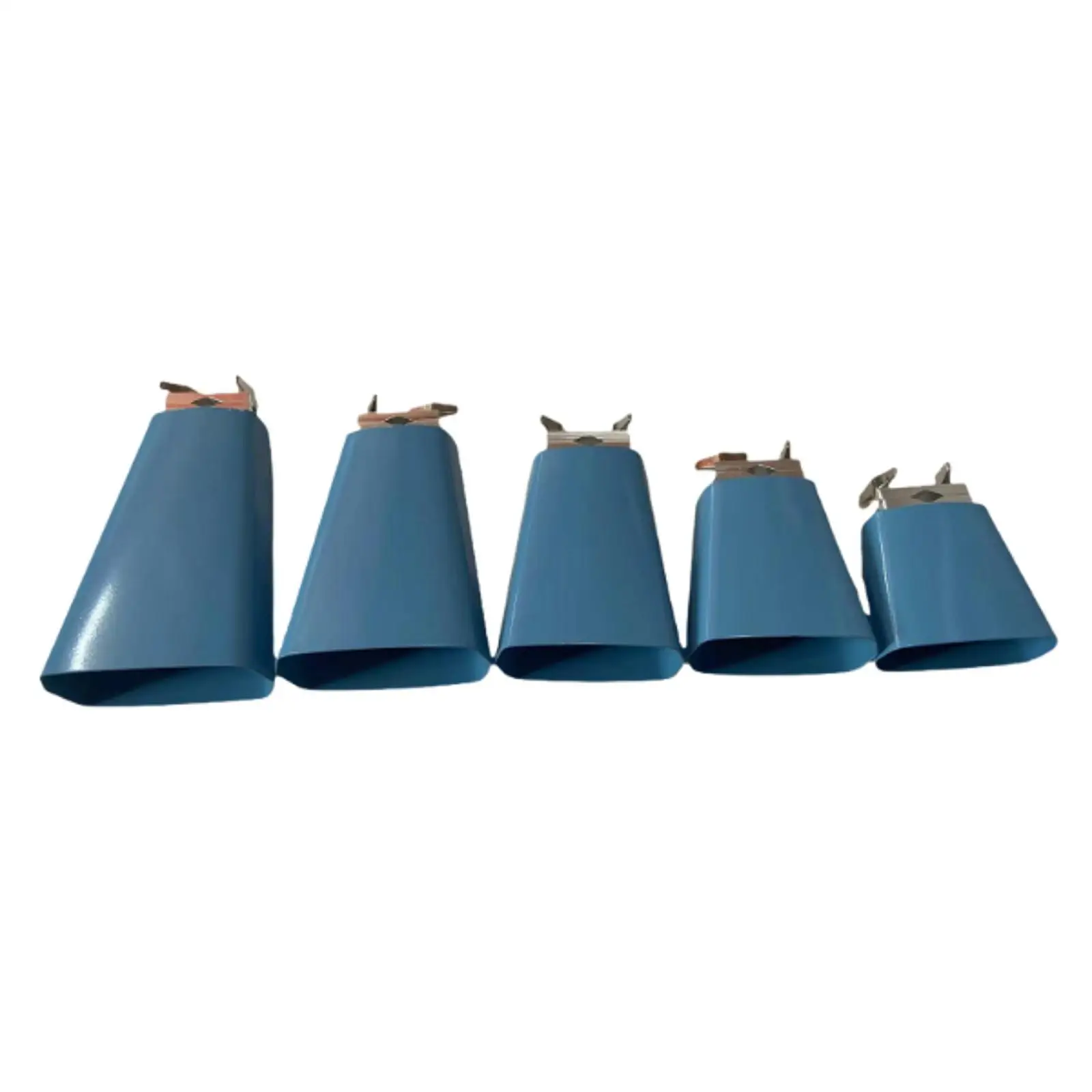 Metal Cowbell Set Cow Bells Noise Maker for Sporting Events Party Baseball