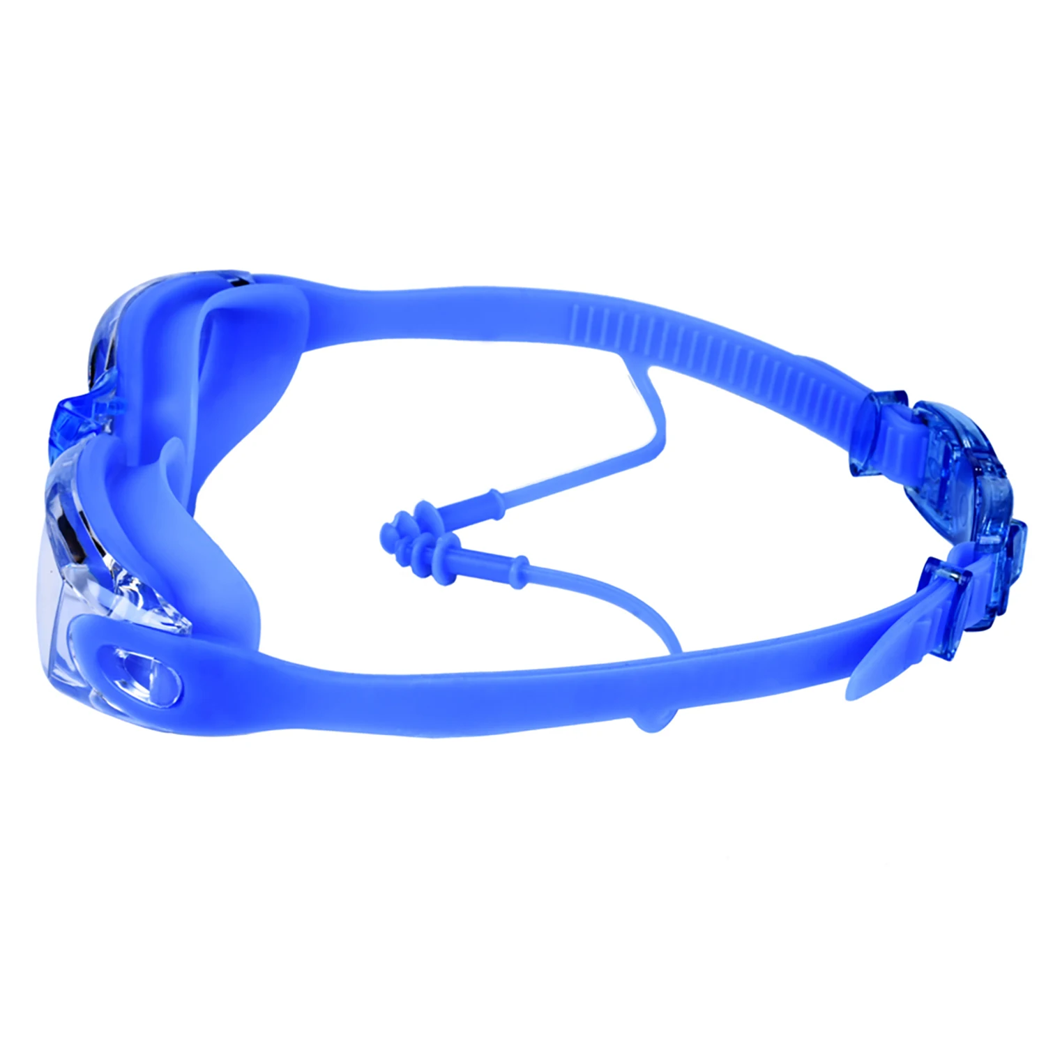 Schwimmbrille für Erwachsene, wasserdicht, beschlagfrei, hochauflösende Schwimmbrille, Schwimmausrüstung, Badekappe, Anzug – Detail 7