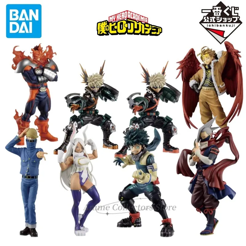 In Magazzino Originale Ichiban Kuji TOP5 My Hero Academia Action Figure Midoriya Izuku Bakugou Katsuki Hawks Endeavour Anime