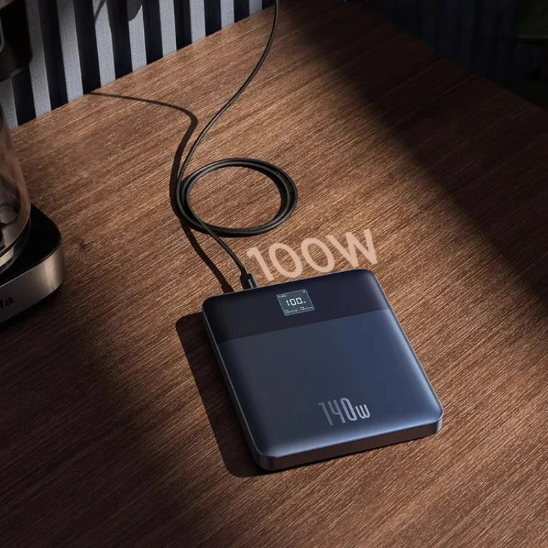 

High-power 140W 24000mAh Power Bank PD Dual Port Fast Charging Powerbank Portable External Battery Charger for Macbook Laptop