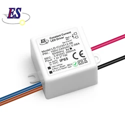 ES Driver 2.4-3.6W AC/DC Constant Current 350ma LED Downlight driver Ceiling lamps transformer Window lighting Power Adapter