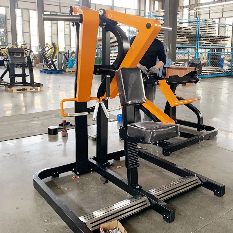 

Backing Training Fitness Equipment for Commercial Use Gym Equipment Plate Loaded Lateral Low Row Machine