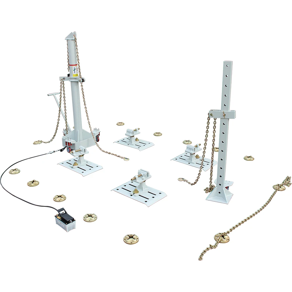 TFAUTENF Car Floor Pulling System/Frame Chassis Straightening Machine/Movable Auto Body Pulling Machine