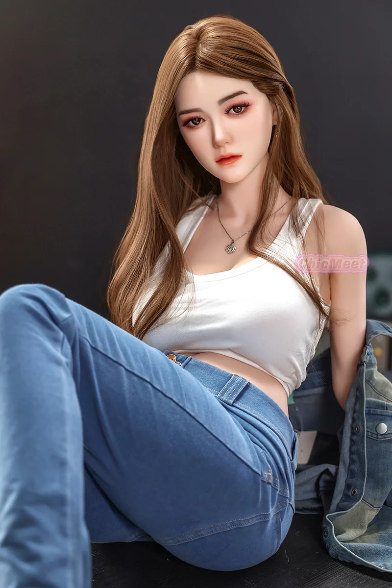 Metal Skeleton Solid Doll Asian Face Real Size Sex Doll Soft Body Realistic Vagina Anal Oral Insertion Adult Entertainment Toy view 6