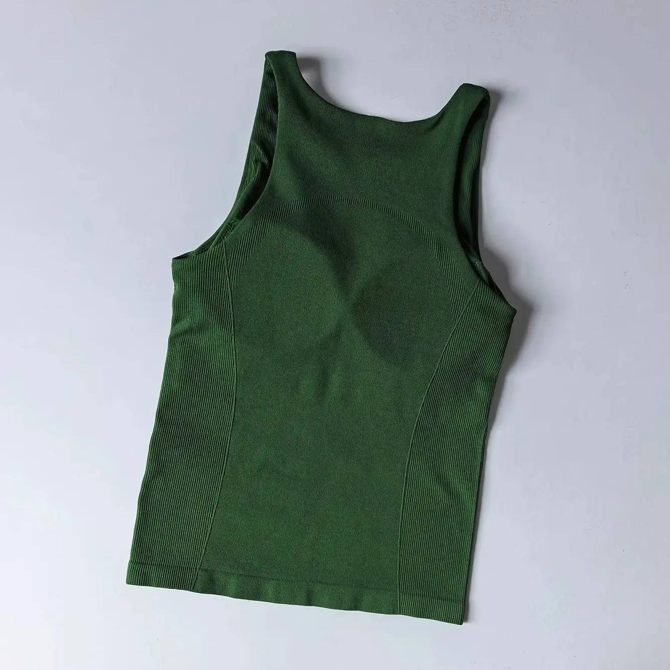 Women Integrated Tank Sports Bra Underarm Shaping Shockproof Running Yoga Top Pilates Training Fitness Vest