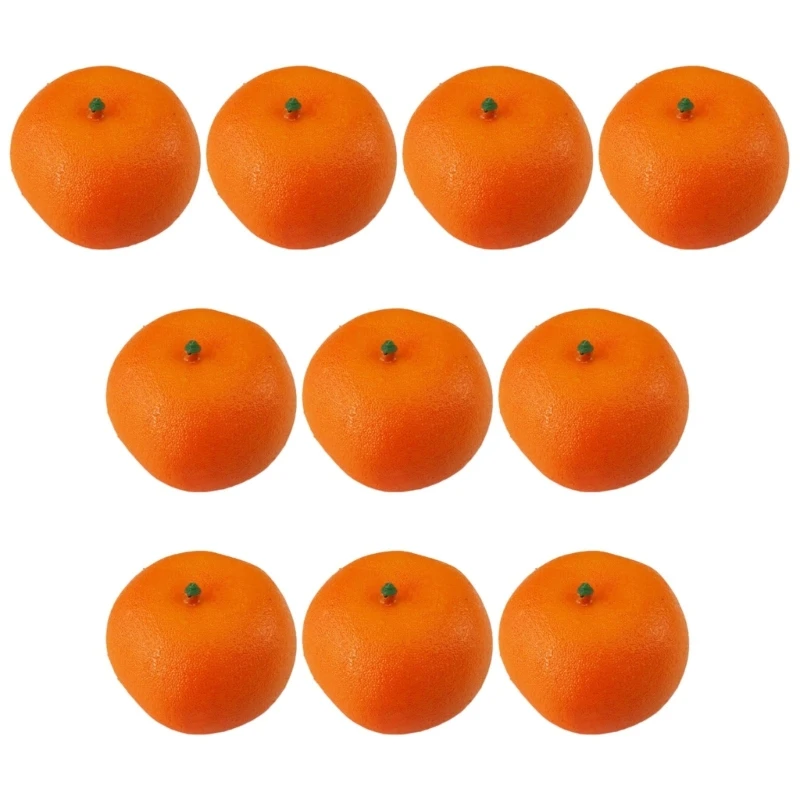 10 pezzi frutta finta arancione artificiale realistica per decorazioni per casa con foto matrimonio