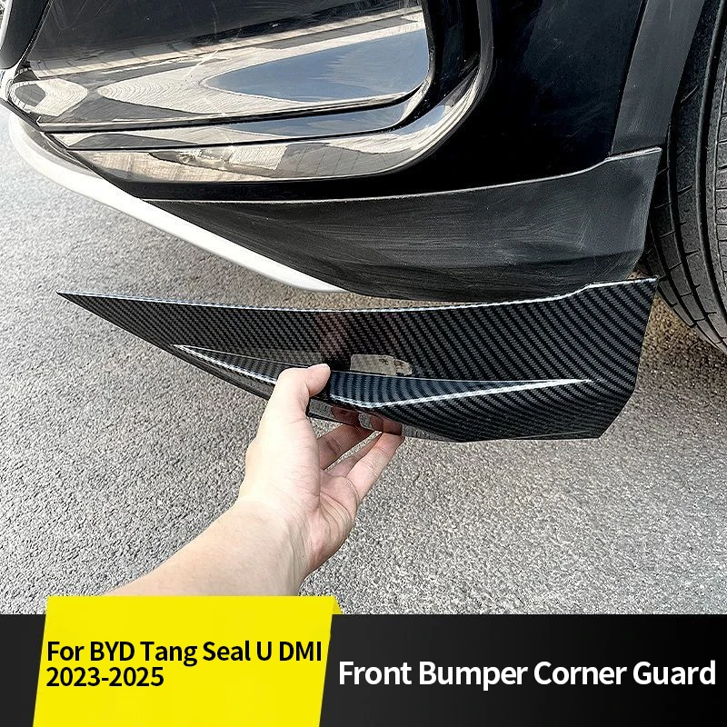 

Front Bumper Corner Protector Guard For BYD Tang DM 2023-2025 Anti-scratch Side Corner Protection Cover Car Accessories 2pcs