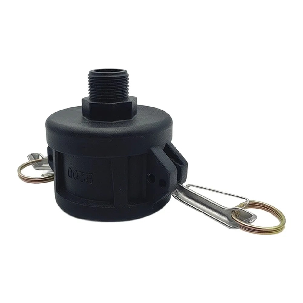 For IBC Tote Outlet Adapter 2 inch Cam Lock Fitting Converts to 3/4 inch Standard Garden Hose Thread PVC Polypropylene