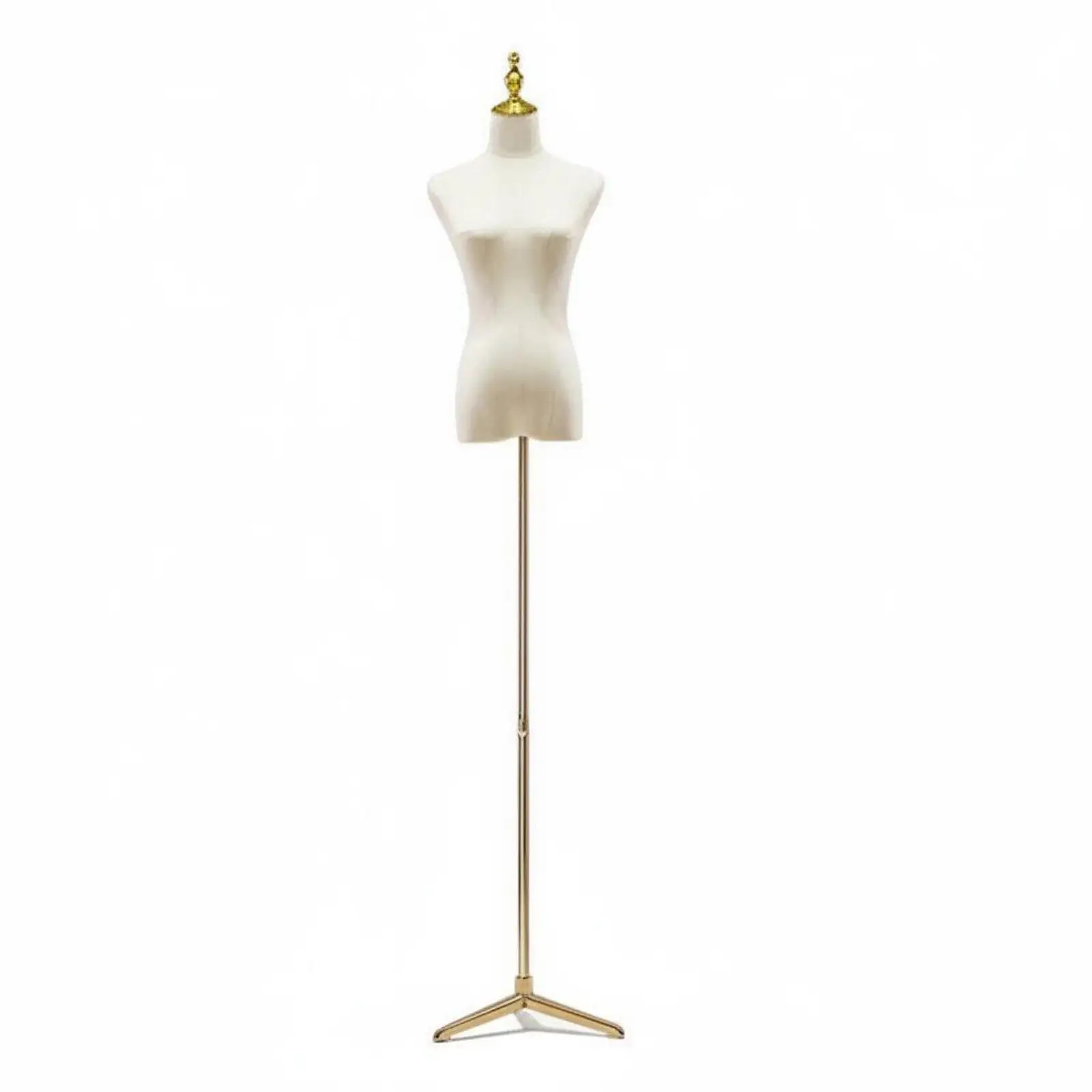 Female Torso Articulated Wooden Arms for Dynamic Clothing Poses