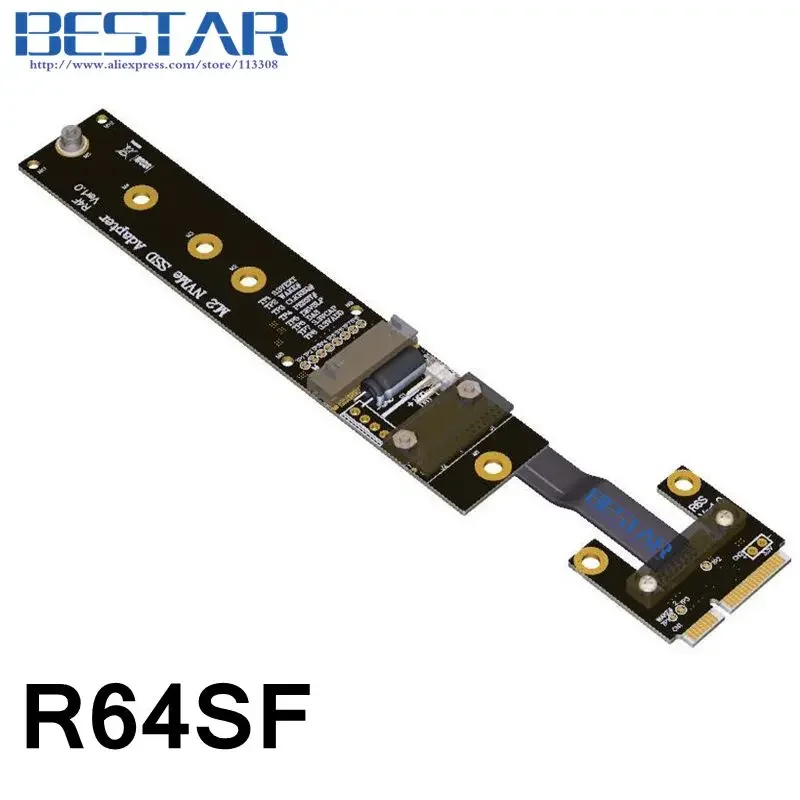 Mini PCIe MPCIe WiFi WAN To M.2 WIFI A.E Key / Mini PCI-e MSATA / M.2 NVMe Riser Card Adapter Extender Cable 8Gbps Customization
