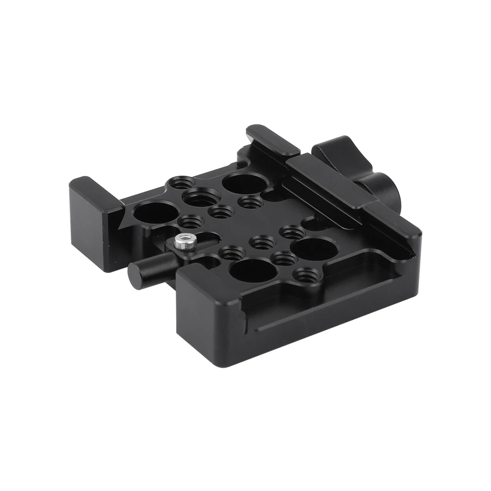 CAMVATE Manfrotto Baseplate Quick Release Plate Adapter Slide-in Style For Shoulder Mount Rig & Manfrotto 577/ 501/ 701/ Tripod