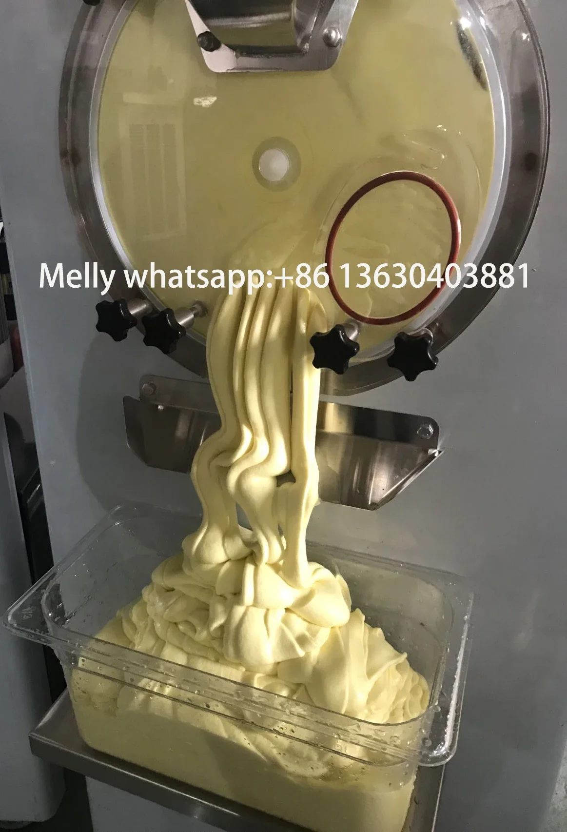 Italian Hard Ice Cream Machine Batch Freezer Gelato Ice Cream Machine For Sale