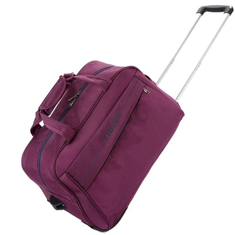 Borsa Trolley da viaggio valigia da uomo borsa da viaggio impermeabile di moda borsa da viaggio di grande capacità con ruote valigia da donna