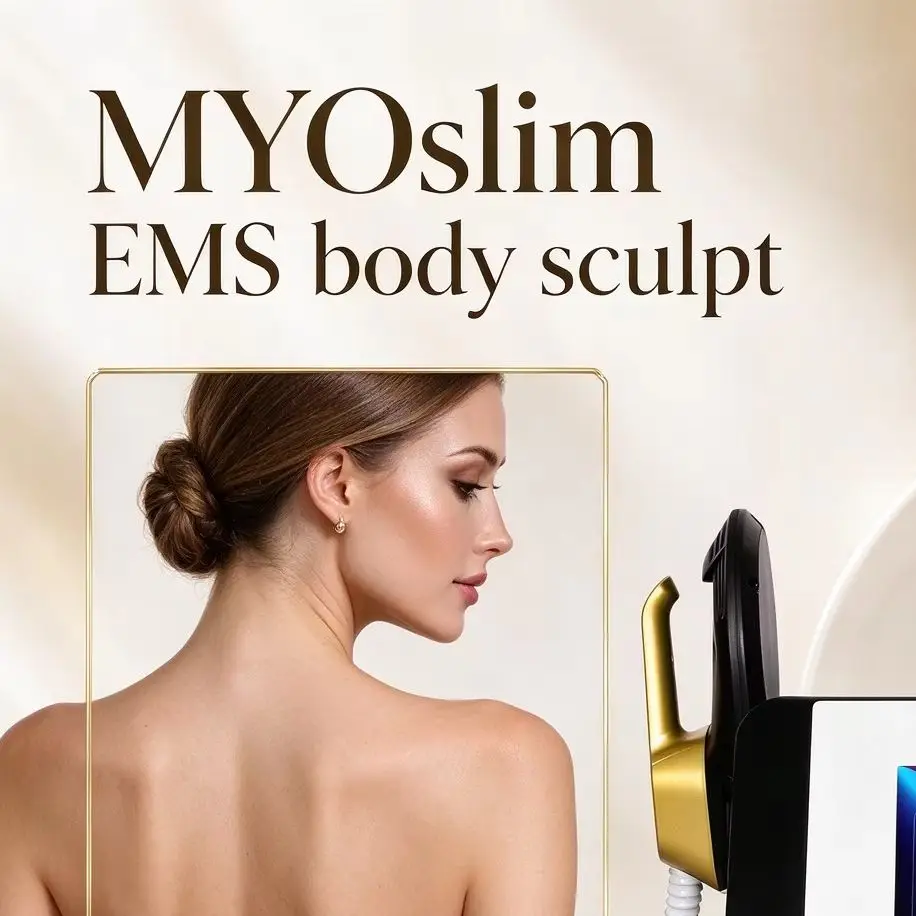 7500W HI-EMT Equipment MYOslim Body Sculpt RF Sculpting Slimming Weight Loss Burning Fat Salon Home Machine