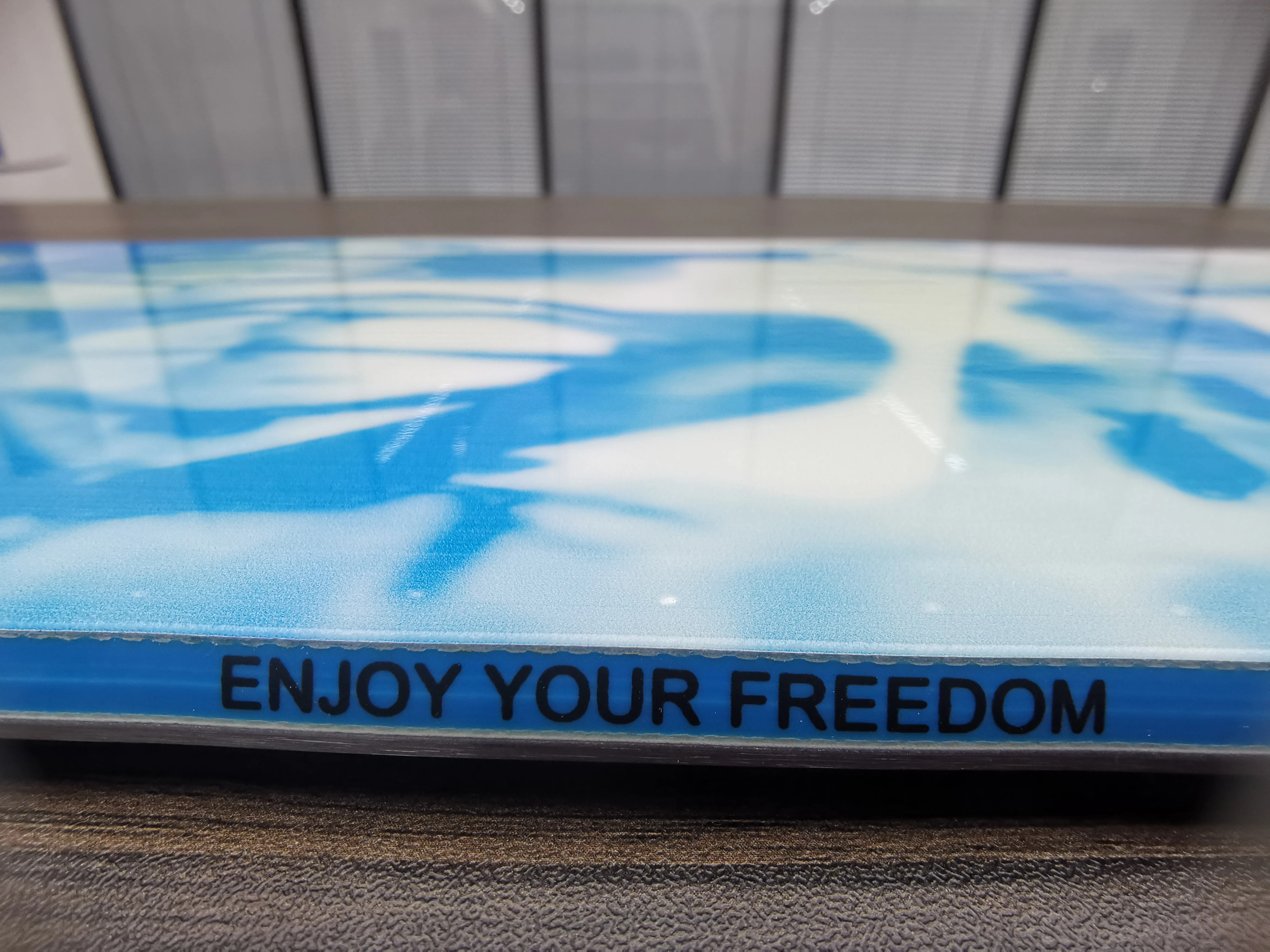 لوح تزلج عالي الأداء للبالغين على الجليد بالكامل بتصميم مخصص على الجليد المنحني #4