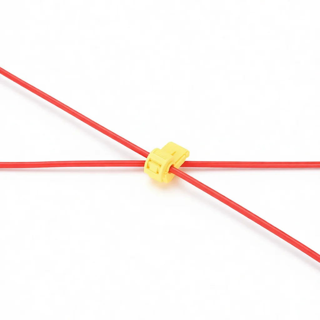 Quick Splice T Tap Terminal Connector Kit Electrical Wire Joint For Automotive Industrial Commercial Lighting