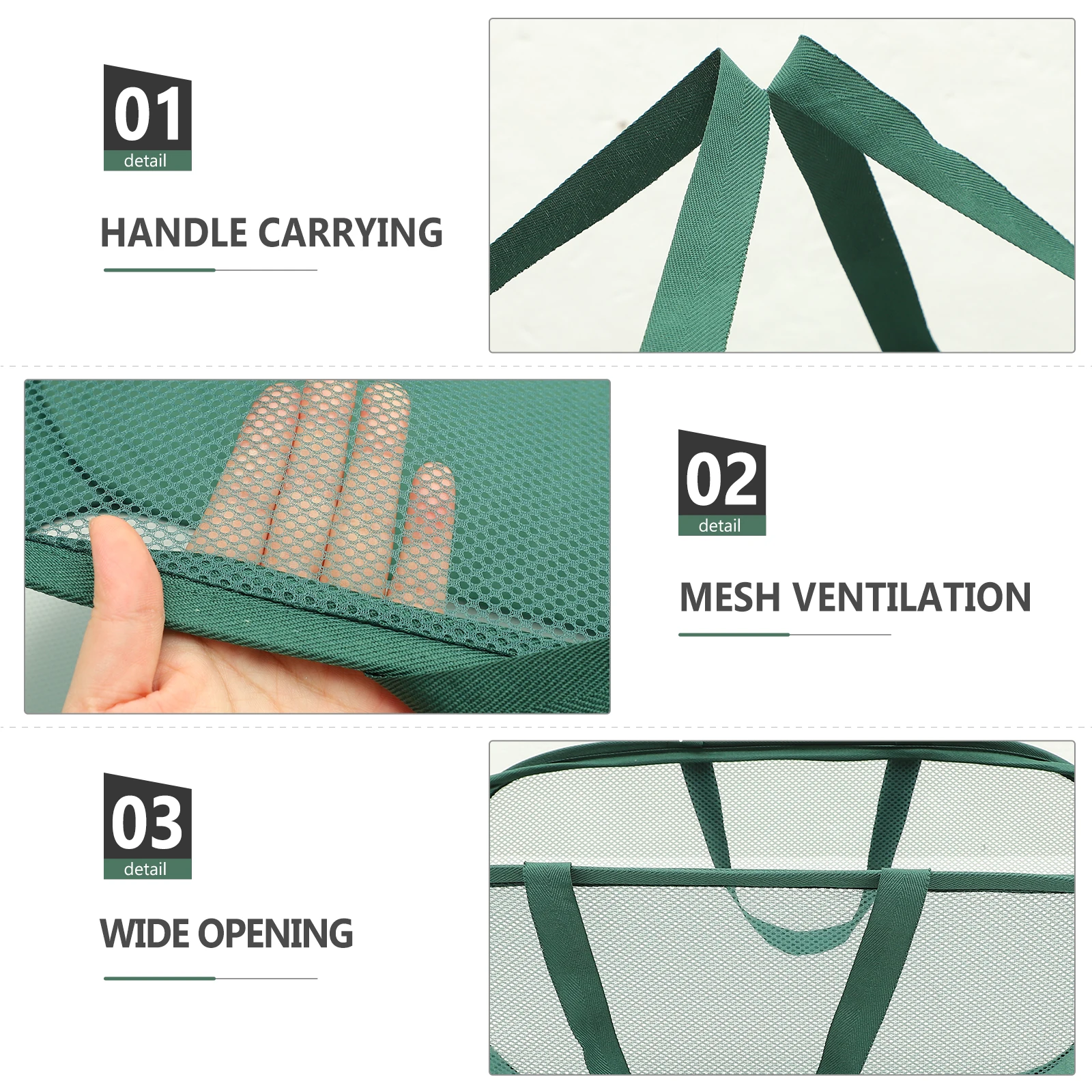 

Collapsible Laundry Basket Baskets Dirty Cloth Organizer Folding Washing Nylon Mesh Clothes Child Collapsable