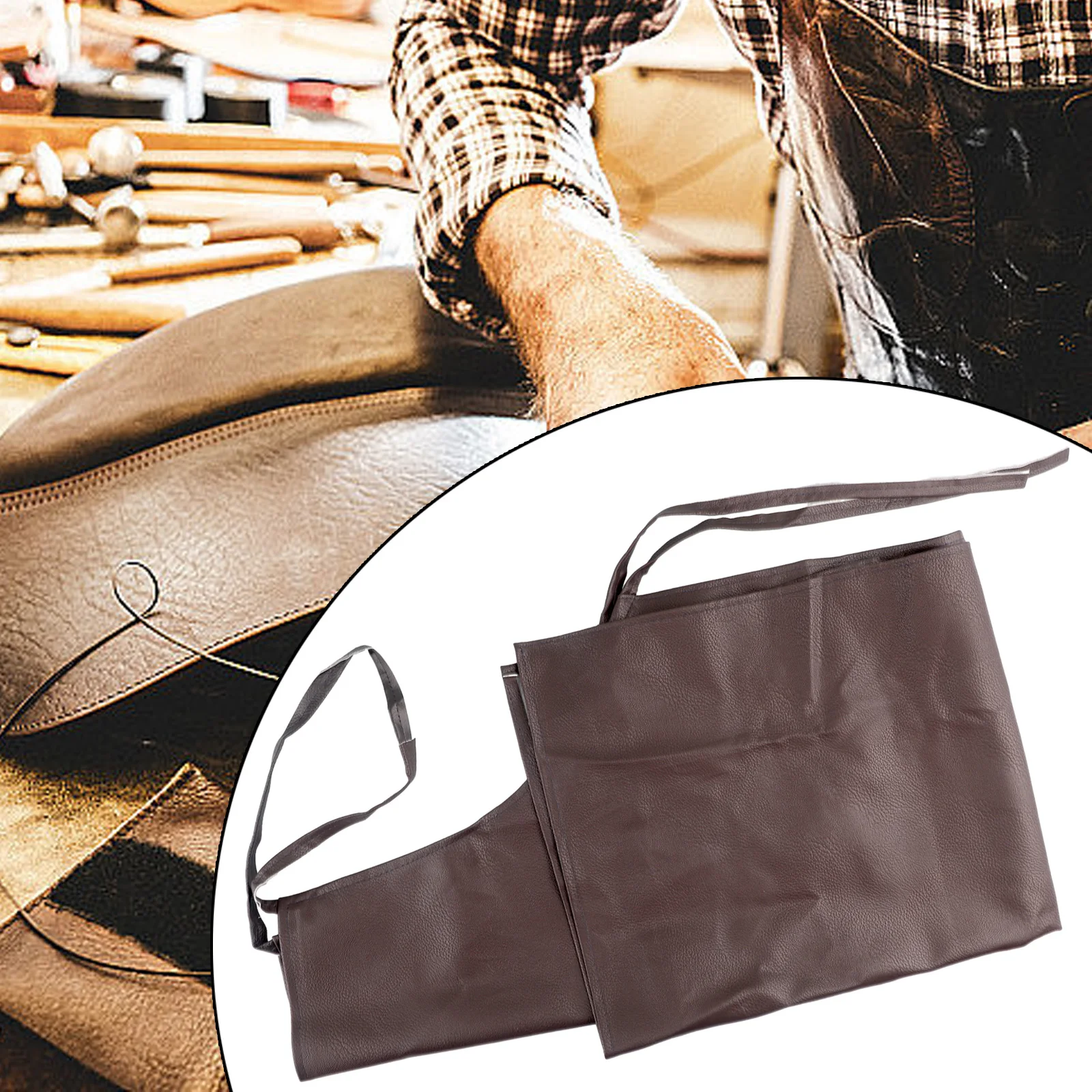 Brand New Apron Welding Equipment Fireproof For Cooking Polyurethane Welder Alkali Resistance Cutting Insulation