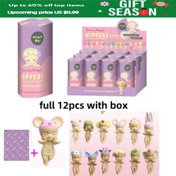 Sonny Angel Hippers Dreaming Animal Back Series Mini Figures Action Amine รถโทรศัพท์มือถือฮาโลวีนคริสต์มาสของเล่นเด็กของขวัญ