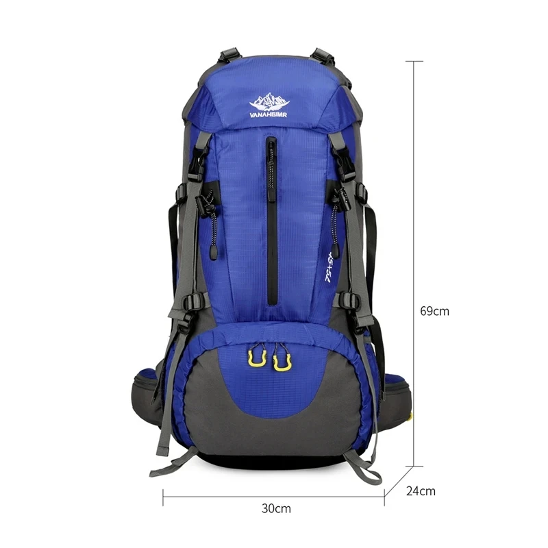 45L Camping Backpack Hiking Waterproof Travel Bags for Men Women Outdoor Trekking Rucksack Climbing Tactical Military Bag